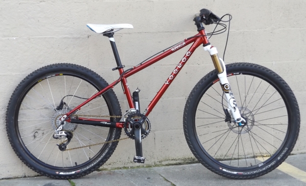 14" VOODOO Wanga XT XO Fox Steel Hardtail Mountain Bike ~4'11"-5'3"