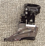 10 speed Shimano Deore FD-M618 double front derailleur top pull