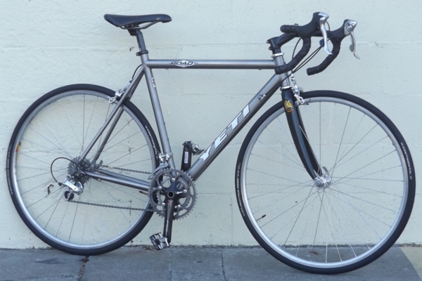 53cm YETI Road Project Titanium Carbon Mavic USA Road Bike ~5'7"-5'10"