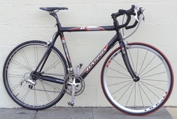 58cm BASSO Diamante Carbon Dura-Ace Road Bike ~5'11"-6'2"