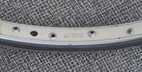 希少！！UKAI UM-24 26☓1.75 前後セット　26インチ　36H 26