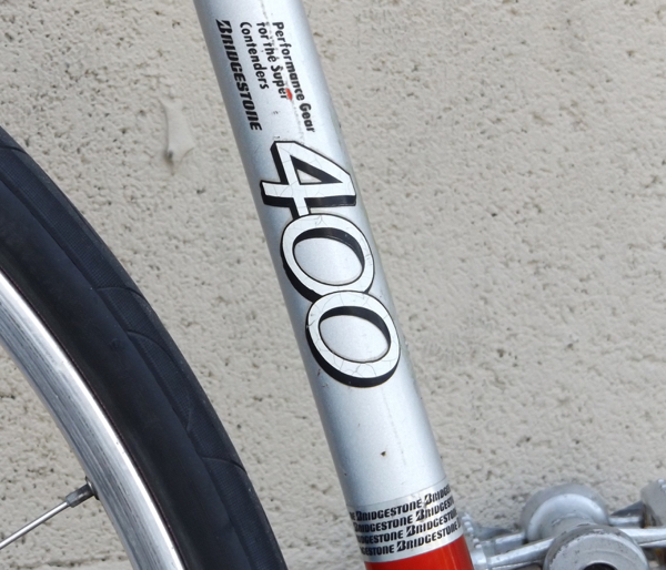 57cm BRIDGESTONE 400 Lugged Japan Mavic Road Bike ~5'9