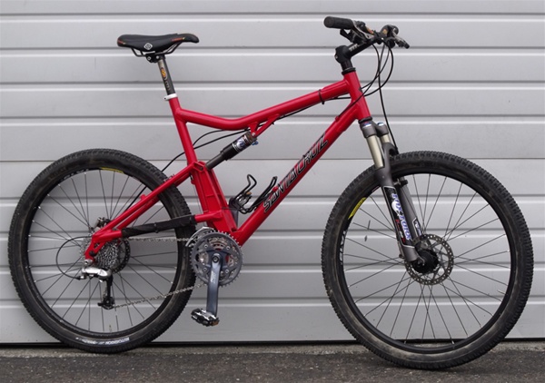 19" Large Santa Cruz Superlight Full Suspension Fox Disc Mountain Bike 5'9"-6'0"