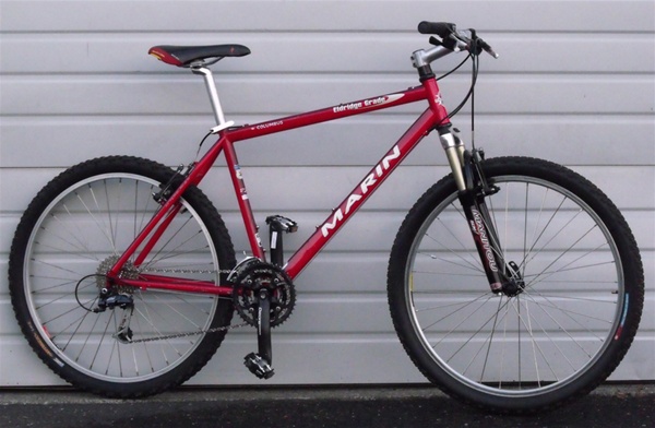 18" Marin Columbus Chromoly Manitou Suspension Mountain Bike 5'8"-5'11"