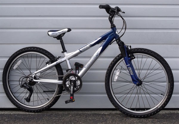 Gary Fisher Tyro 21 Speed Aluminum Suspension 24" Wheel Mountain Bike 4'6" to 4'10"