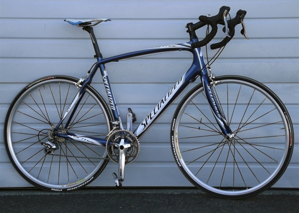 58cm Specialized Tarmac Elite Full Carbon Compact 10 Speed Road Bike 6'0"-6'3"