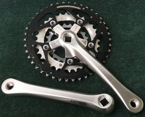 Keep as a template 175 Shimano Deore XT FC-M737 95/56 BCD Triple 8 Speed 42/32/22 Crank Set