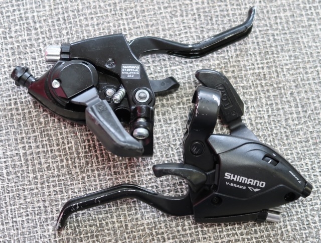 Shimano 8 speed v brake 2024 shifter