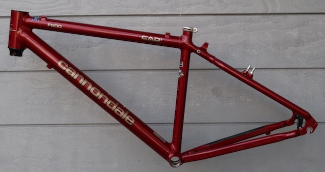 Medium Cannondale F500 27.2 Cantilever/V-Brake 135mm