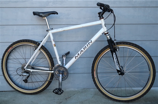 18.5" MARIN Pine Mountain Deore LX Columbus Steel Hardtail Mountain Bike ~5'10"-6'2"