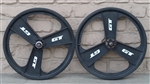 20" GT Fan Mags 3 spoke Old School BMX wheel set U.S.A.