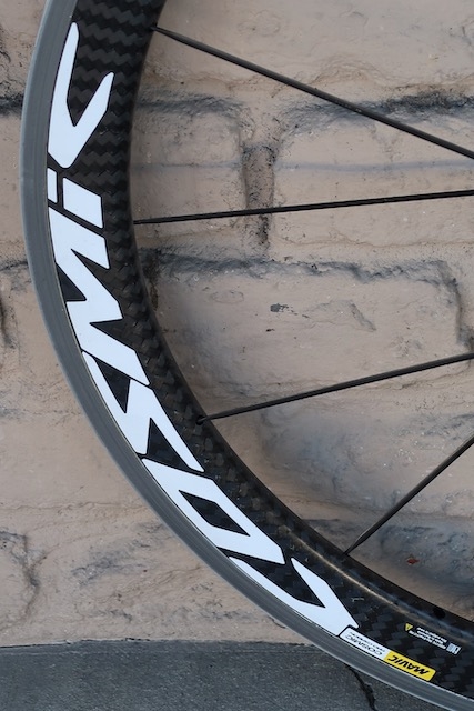 700c Mavic Cosmic pro carbon /aluminum aero road front wheel 700c Mavic Cosmic pro carbon /aluminum aero road front wheel