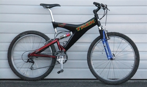 19" TREK Y50 OCLZ Carbon FOX Full Suspension Mountain Bike 5'10"-6'1"