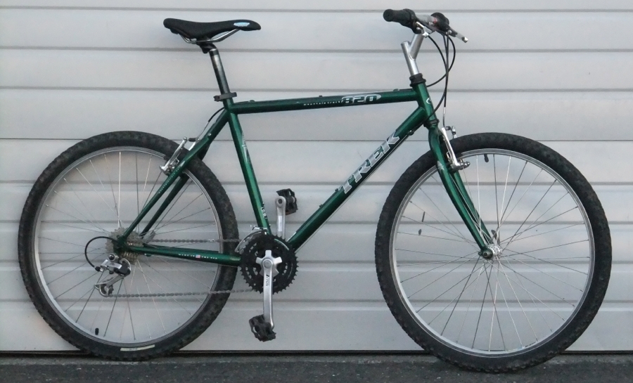 trek mountain track 820 green