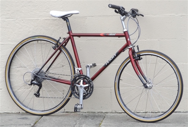 45cm TERRY Classic Mixed Wheel Commuter City Road Bike ~4'10"-5'2"