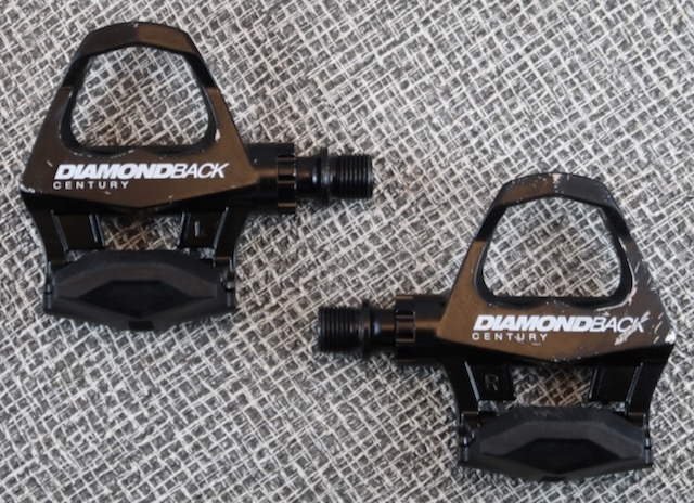 Diamondback Century clipless road pedals 9 16