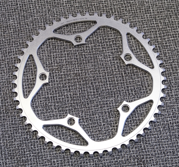 52t x 130 bcd Dimension single speed aluminum chainring new