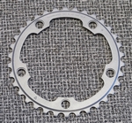 34t x 110 bcd Shimano double 10 speed aluminum chainring new