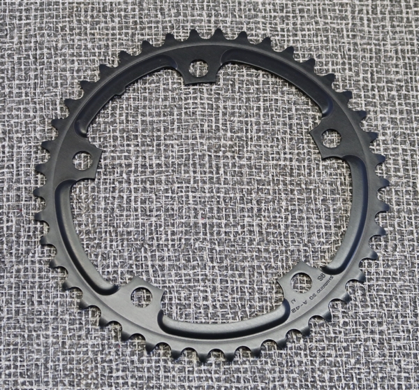 42t x 130 bcd Shimano double 9 speed aluminum chainring new