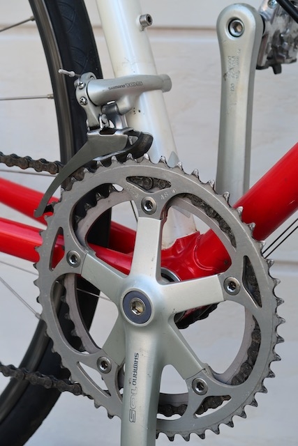 56cm BIANCHI Virata Steel Shimano 105 Road Bike ~5'9