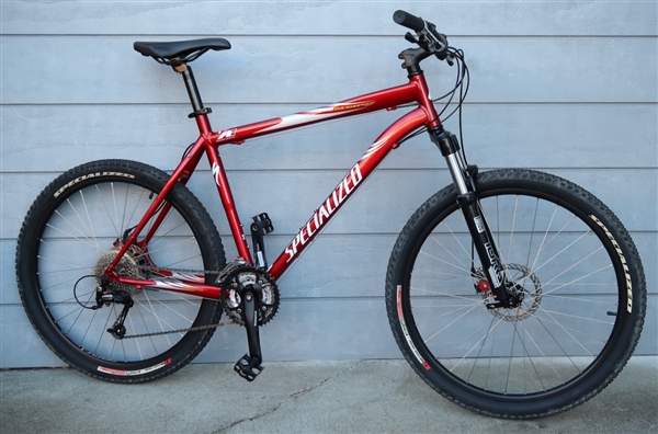 21" SPECIALIZED Rockhopper Comp Disc Hardtail Mountain Bike ~5'10"-6'2"