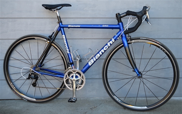 54cm BIANCHI Giro Easton Aluminum Carbon Shimano 105 Road Bike 5'6-5'9