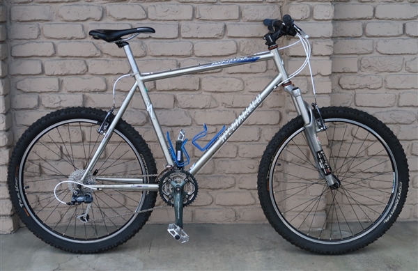 21" SPECIALIZED Rockhopper Ritchey Logic Nitanium Hardtail Mountain Bike ~5'11"-6'3"