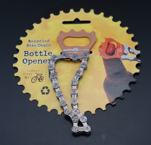 Resource Revival Recycled Bicycle Chain Bottle Opener