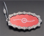 Resource Revival Recycled Bicycle Chain I.D. Tag for travel bag