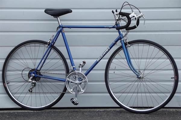 57cm Vintage Nishiki Lugged Steel 12 Speed Road Bike 5'8"-5'11"