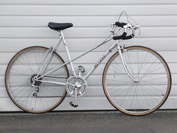 56cm Miyata One Hundred Mixte Steel Road Bike 5'8"-6'