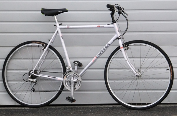 60cm Univega Via Carisma Chromoly Hybrid Road Utility Bike 5'11"-6'2"
