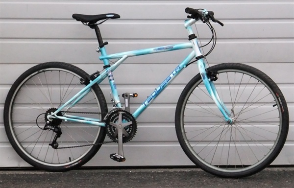 16" GT Tequesta Sky Blue 21 Speed Utility Bike 5'4"-5'7"