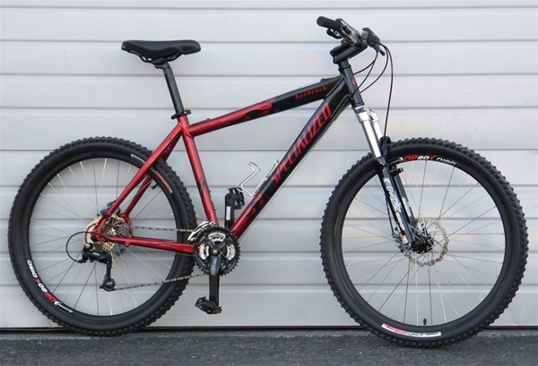 19" Specialized Hard Rock Aluminum Marzocchi Disc Mountain Bike 5'11"-6'2"