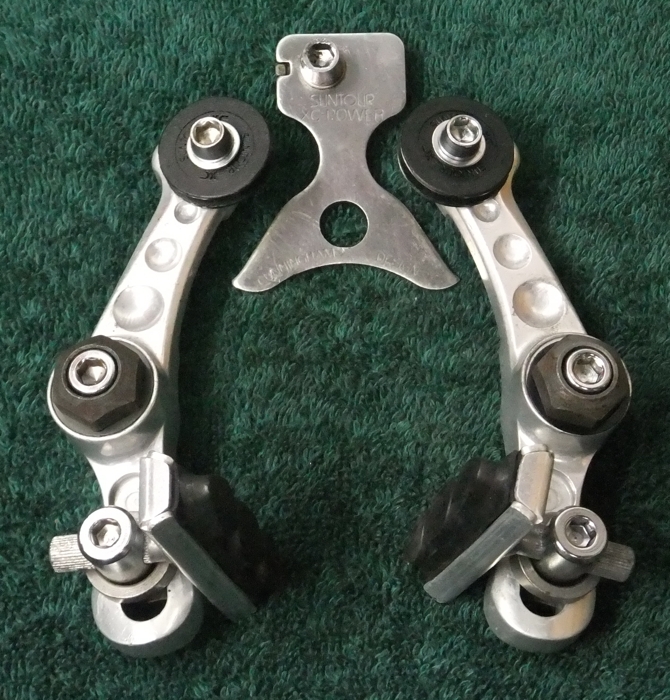 SUNTOUR XC-Power Cunningham Design Roller Cam Brakes Orig. Pads Japan