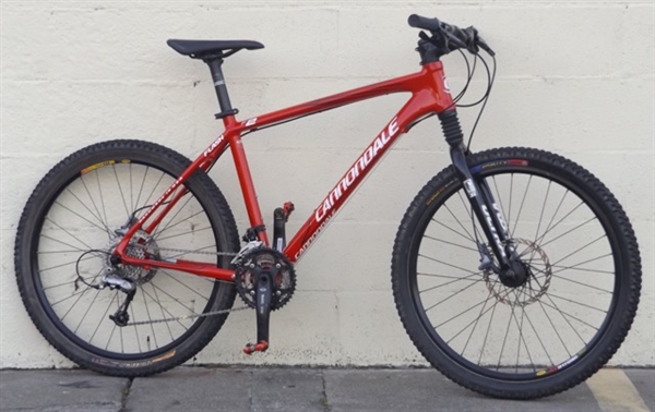 Large CANNONDALE Flash F2 Hardtail Hydro Disc USA Made Mountain Bike ~5'9"-6'0"