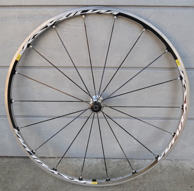 mavic aksium elite front wheel