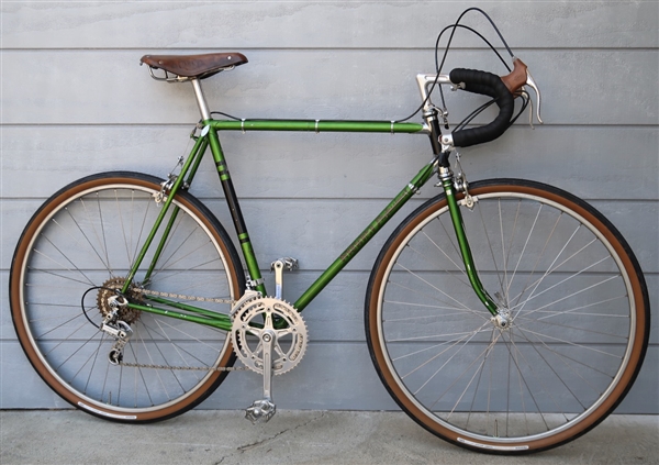 57cm NISHIKI Professional 70s Lugged Japan Ambrosio Road Bike ~5'9"-6'0"