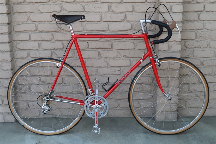 61cm Nishiki Comp 2 Vintage Lugged steel road bike 6'1-6'4
