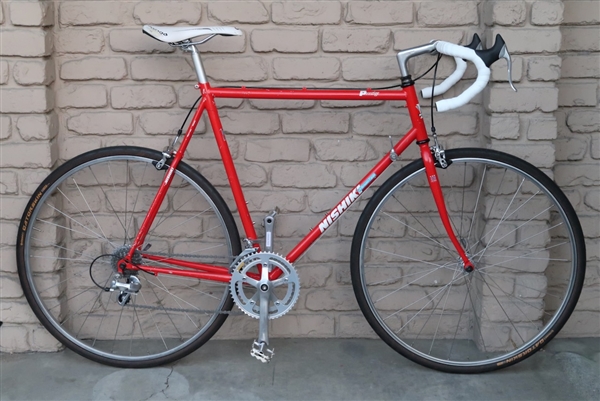 62cm Nishiki Prestige Tange 1 Double Butted Cr-Mo Road Bike 6'1-6'5