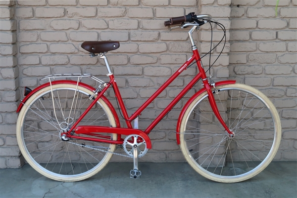 Large Brooklyn  Willow 3 Speed Step Thru Utility Bike 5'8-6'1