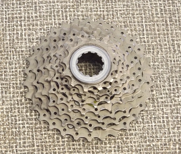 8 speed 12-30T Shimano XTR CS-M950 HG cassette titanium