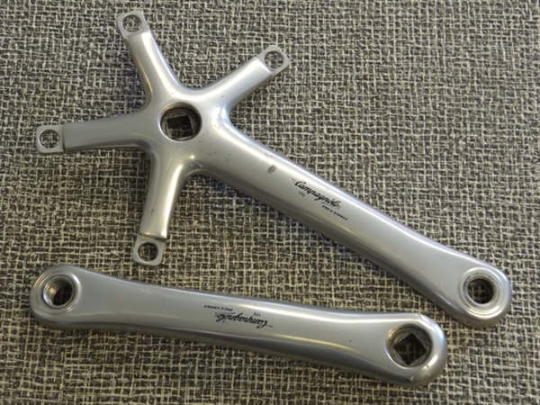 175mm x 135 bcd Campagnolo Record double crank arms ISO