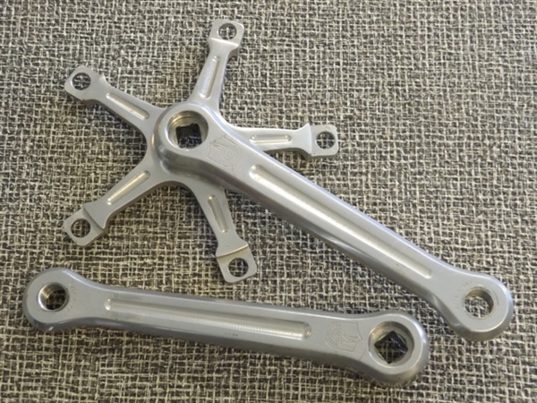 170mm x 144 bcd Campagnolo Nuovo Record crank arms no date stamp ISO