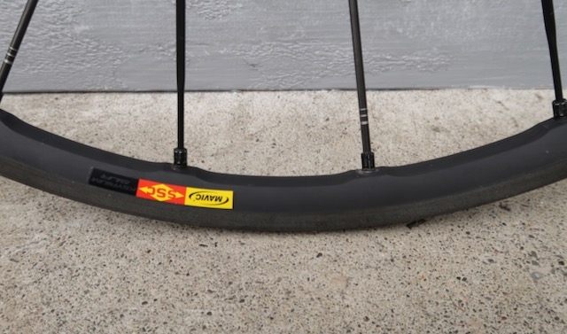 700c Mavic Ksyrium SLR 10-speed road rear wheel