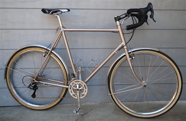 59cm FITZ Custom Randonneur Campagnolo 650B Handmade Local Touring Bike ~5'10"-6'1"