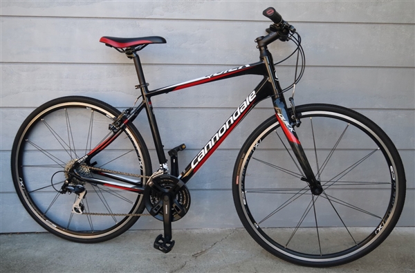 Large CANNONDALE Quick 4 Aluminum Carbon Hybrid Utility Bike ~5'9"-6'0"
