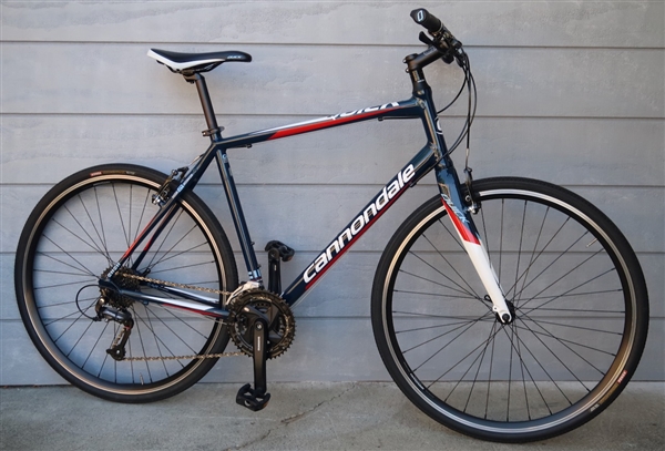 XL CANNONDALE Quick 4 Aluminum Carbon Hybrid Utility Bike ~6'1"-6'4"