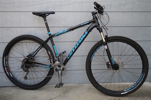 Large CANNONDALE Trail 3 Aluminum Disc 29er Hardtail Mountain Bike ~5'10"-6'2"