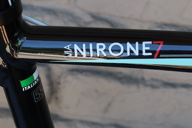 55cm BIANCHI Via Nirone 7 Aluminum Carbon Road Bike ~5'7